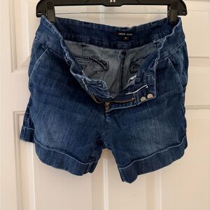 Dear John Dark Blue Jean Shorts